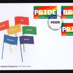 2021 Ireland Irish Pride Movement Commemorative Stamp An Post First Day Cover (FDC)