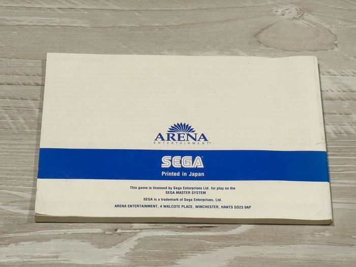 Predator 2 for Sega Master System - Boxed & Minty