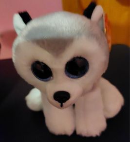 Ty Buff Husky Beanie Boo; Soft Toy (999)  (A7)  2