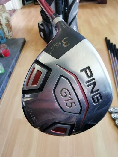 Ping left handed golf set