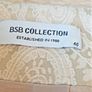 BSB Collection Womens Cream Skirt Lined Size 46 UK14 Pattern 32" Waist CAN POST Image 2