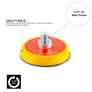 Glass Polish 12709 - 50mm ( 2") Dual Action Backing Pad 5/16"-24 - medium profile Image 2