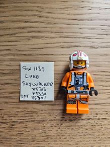 lego sw1139 luke skywalker, set star wars 75313, 75390, 75301