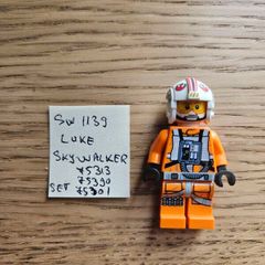 lego sw1139 luke skywalker, set star wars 75313, 75390, 75301