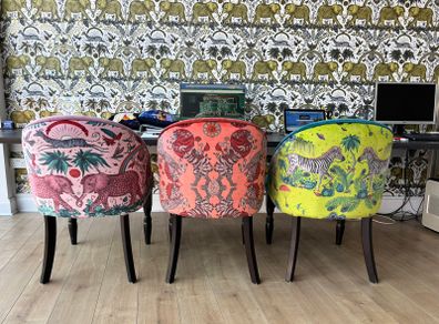 3 x Emma J. Shipley Tub Chairs