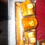 Beautiful Old Price Kensington Cottage Ware Cruet Salt, Pepper Shakers & Mustard Jar - England, Postage Available Image 2