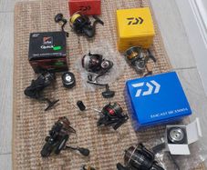 few new fishing reels for sale