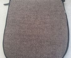 4 pieces Woven Charcoal Kitchen Seat pad