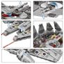 Star Wars Millennium Falcon Compatible with Lego kit 75105 Spaceship Bricks Building Block Toys for Boys Gift for Kids Model Kits for Adults Constructor Image 2