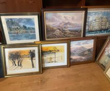 Multiple prints, in multiple sizes, of frames in very in conditions must go as a job lot.