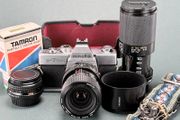 Minolta srT 100x film camera bundle