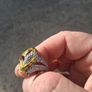 Stunning Irish Sterling Silver Ring Image 2
