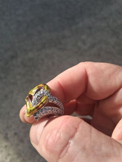 Stunning Irish Sterling Silver Ring