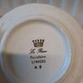 Limoges small plates red and gold Image 2