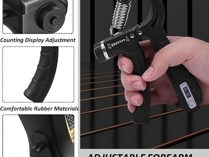 Hand Grip Strengthener with Count