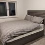 Mattress Mick Aurora Ottoman 5ft Bed & Faith & Ethan Munich Orthopaedic Mattress Image 2