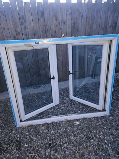 pvc double glazed window