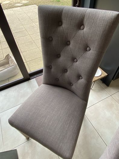 Dining chairs and bench (table not included)