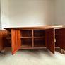 Modern solid mahogany side Board Image 2