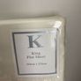King Size Percale Flat Sheet new Image 2