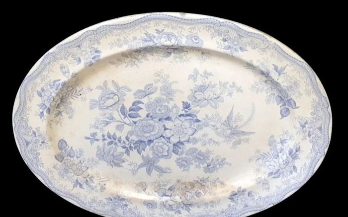 Antique French Ironstone Serving Platter