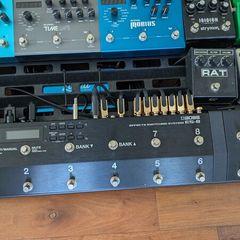 Boss ES-8 Effects Switching System and OCD switches
