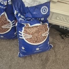 cat litter wood pellet