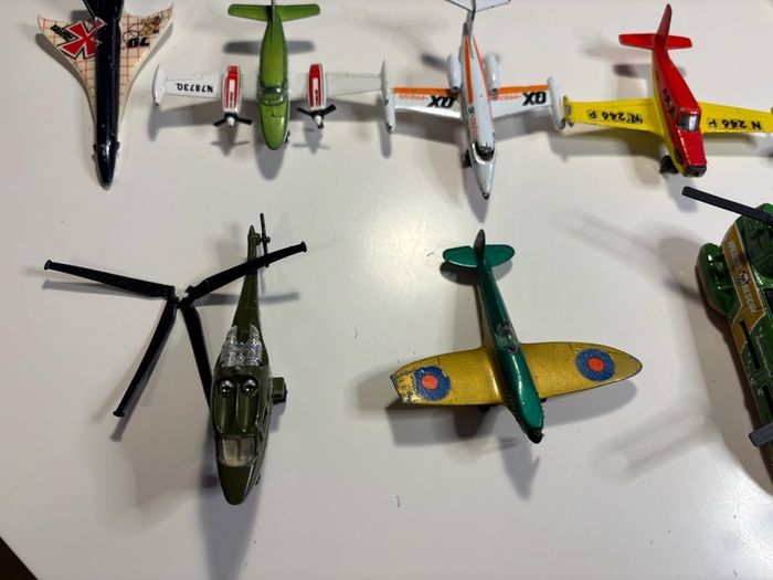 Vintage Matchbox Planes 24 models