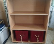 Unit, drawers ,desk top, pine wood.