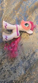 Pinkie Pie Super Power Ponies MLP G4 6" masked Hero Brushable My Little Pony 2010