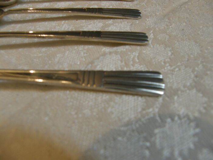 PRICE DROP Boxed Set of 6 Vintage Sterling Silver Teaspoons, Sheffield 1941, 71.7g