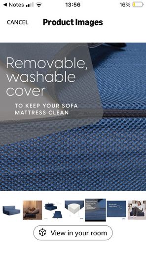 Fold out bed
