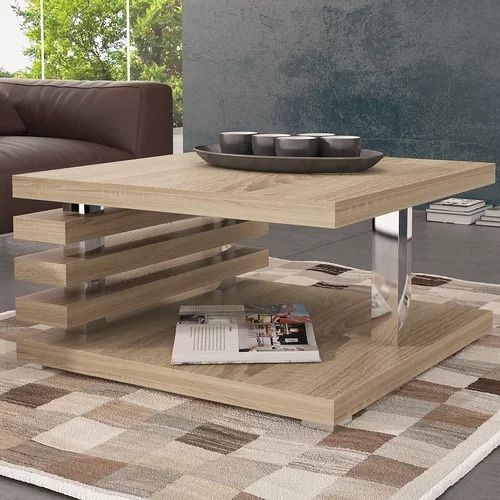 Modern Floor Shelf Coffee Table Free P&p (multiple Colours Available)