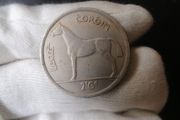 1964: Ireland Half Crown Coin