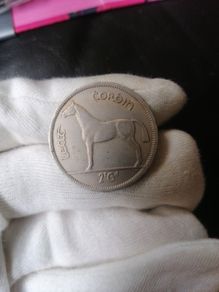 1964: Ireland Half Crown Coin