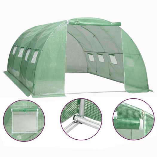 Greenhouse 16 m2 4x4x2 m