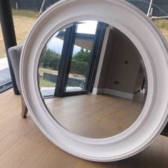 Mirror - Neptune Buckingham Round Mirror 100cm, excellent condition