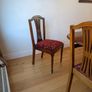 Solid Mahogany Extending Dining Table & 6 Chairs - Excellent Condition Image 4