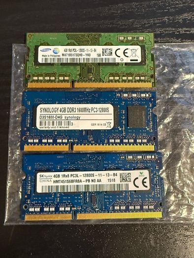 4gb RAM 1600mhz Pc3l 12800s Ddr3 Laptop Memory