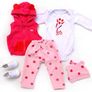 Reborn Baby Dolls Clothes New reborn Babies Clothing Fit Suit for 20-22 inch Dolls (FREE SHIPPING) Image 2