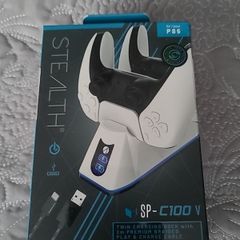 Stealth SP-C100V Twin Charging Dock with Play & Charge Cable for PS5