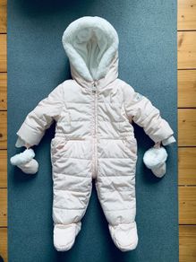 Jasper Conran baby girl snowsuit 0-3 mths