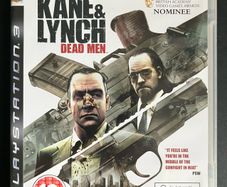 Kane & Lynch: Dead Men. Playstation 3 Video Game.