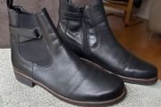 Gabor ankle boots - black leather