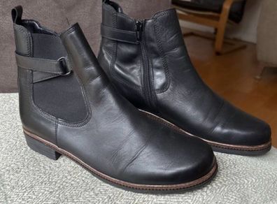 Gabor ankle boots - black leather