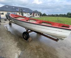 17ft boat and trailer