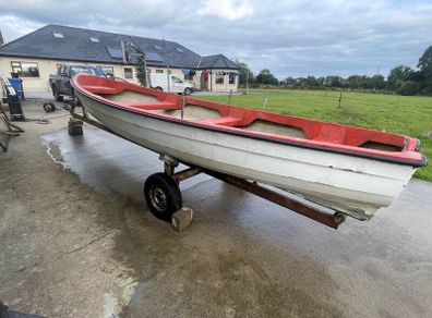 17ft boat and trailer