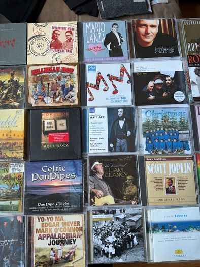 Personal Music CD and Music DVD Collection For Sale. Around 600 Titles. VG-EX Condition