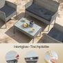 Garden Furniture Set, 4 Pieces Image 5