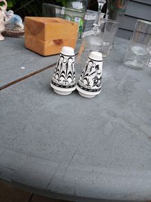 vintage salt and pepper shaker